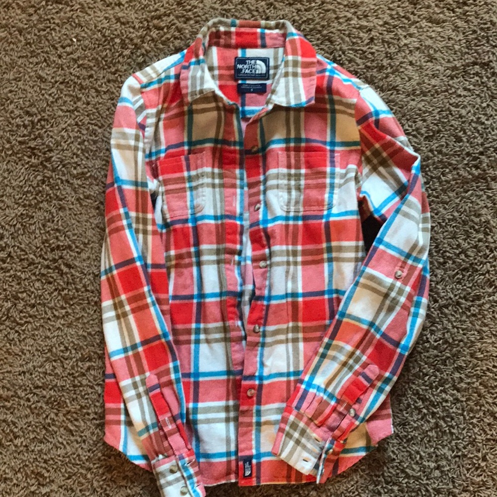 North Face women’s flannel